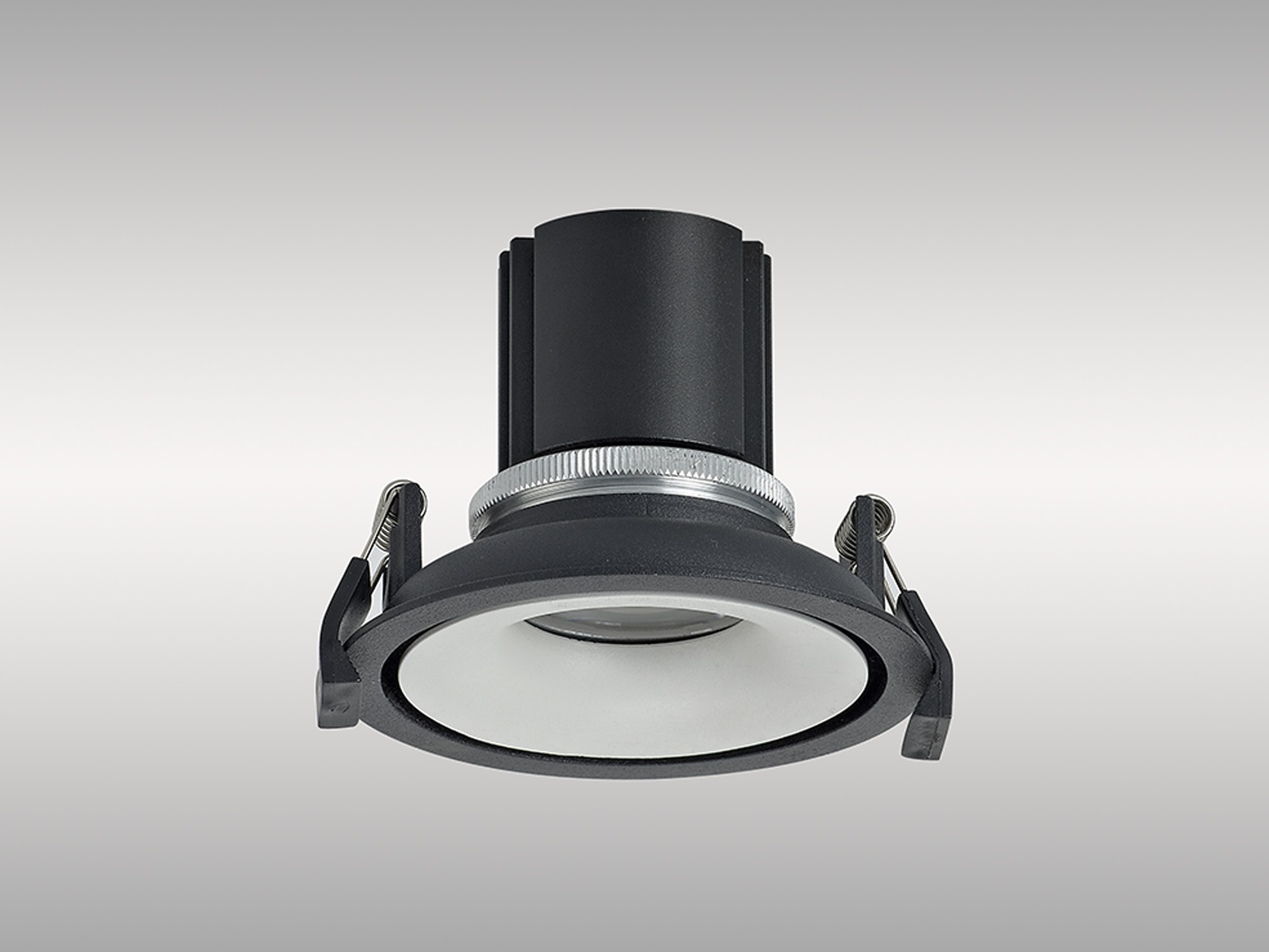 Bolor 9 Tridonic Powered 9W 3000K 840lm 24° CRI>90 LED Engine Black/White Fixed Recessed Spotlight, IP20 DM202044  Dlux Bolor 9